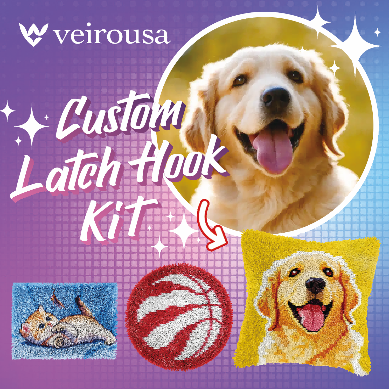 Custom Latch Hook Kits