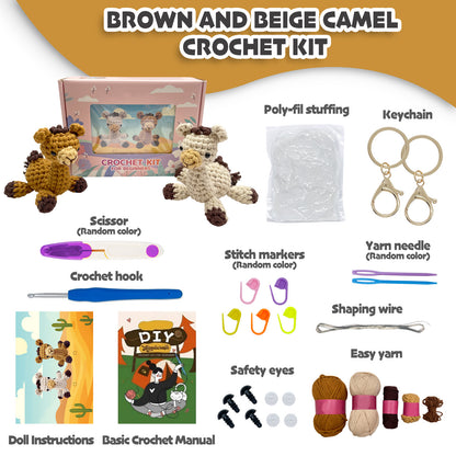 Camel Couple Crochet Kit