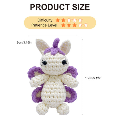 Butterfly Unicorn Crochet Kit
