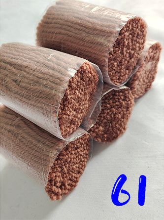 61 couleurs de fil à crochet prédécoupé 4 brins pour projets de loisirs créatifs 