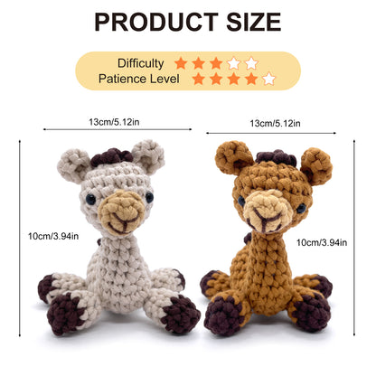 Camel Couple Crochet Kit