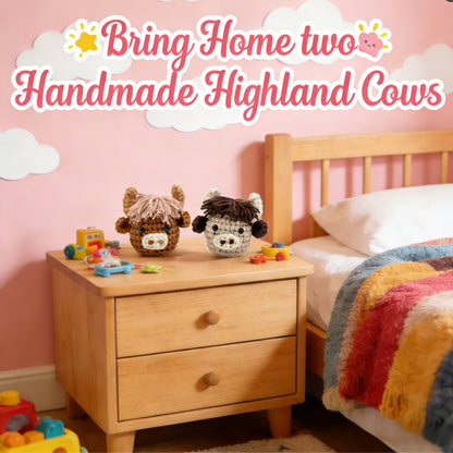 Highland Cow Head Crochet Kit