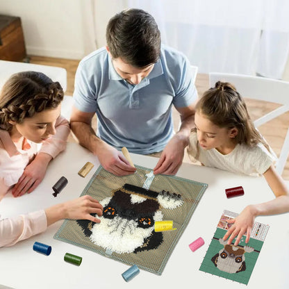 Kits de crochets pour tapis en alpaga pour débutants 