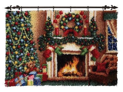 Tapis surdimensionnés | Kits de crochets pour tapis de Noël (débutants)