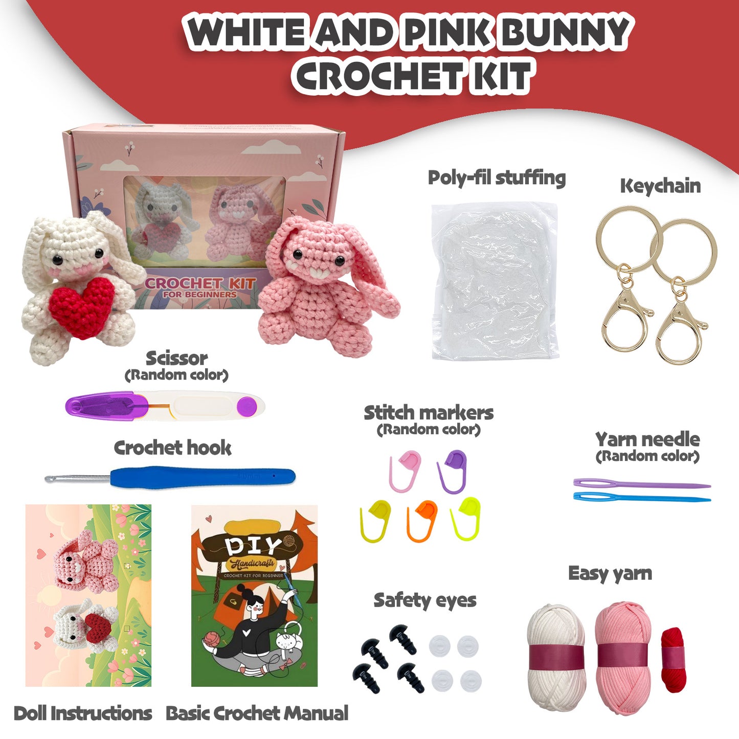 Lovely Bunny Crochet Kit