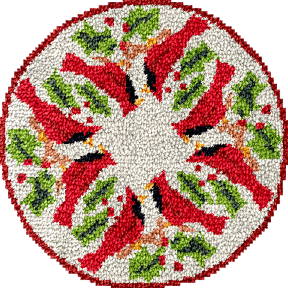 Kit de jupes de sapin de Noël Cardinal Twosome avec crochet pour débutant
