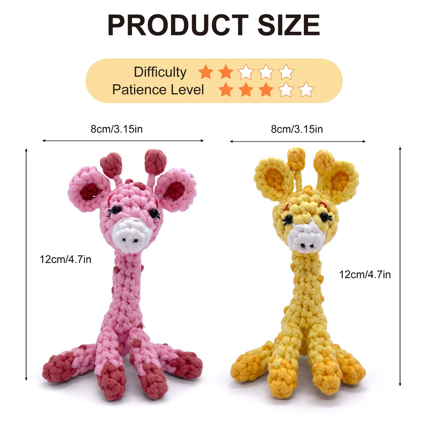 Lovely Giraffe Crochet Kit