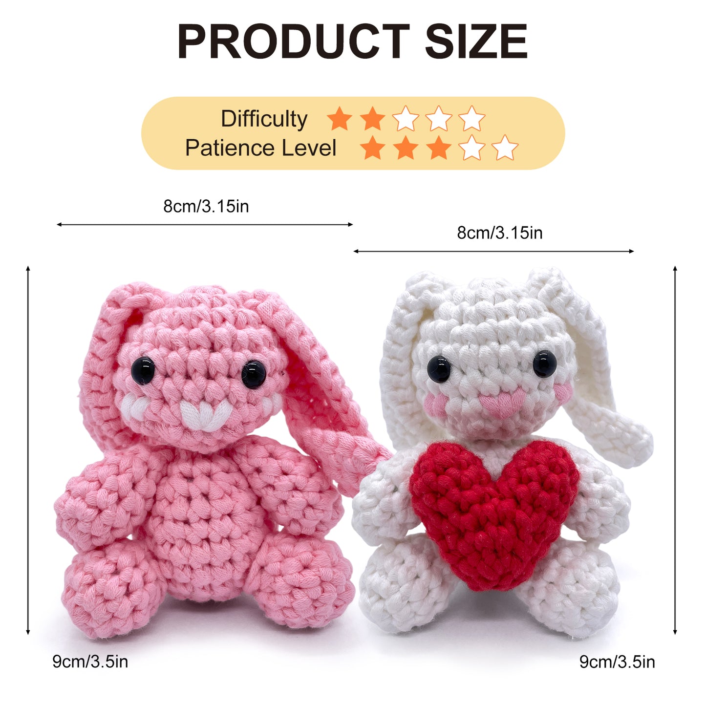 Lovely Bunny Crochet Kit