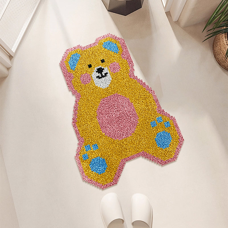Bear Latch Hook Rug Kit