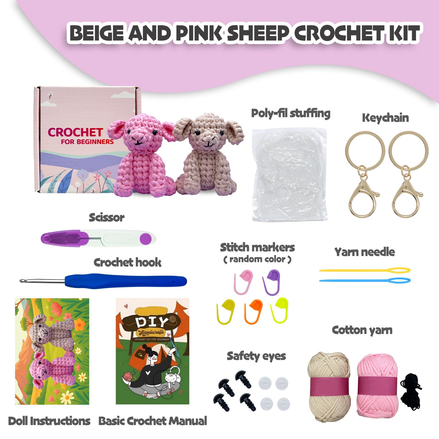 Little Sheep Crochet Kit