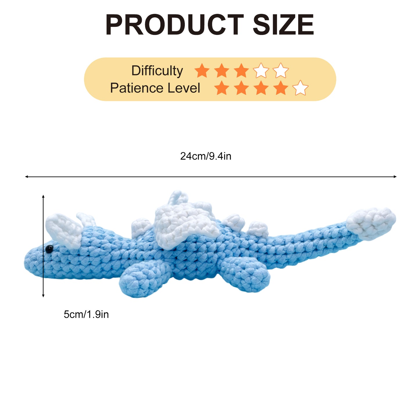 Sky Dragon Crochet Kit