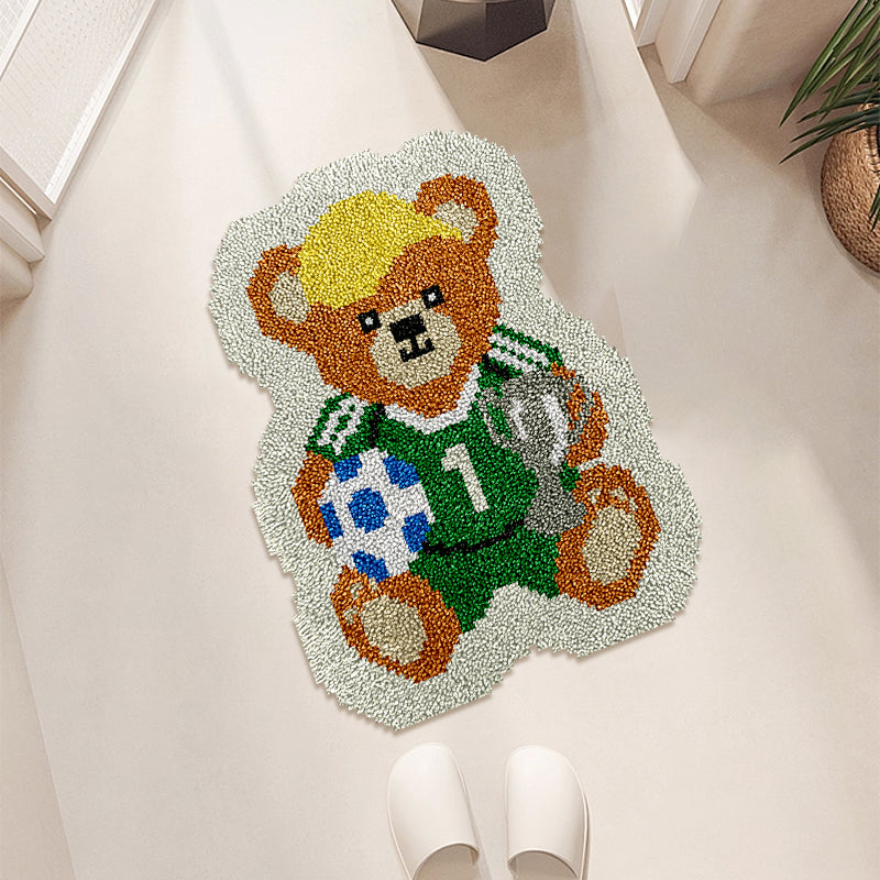 Bear Latch Hook Rug Kit