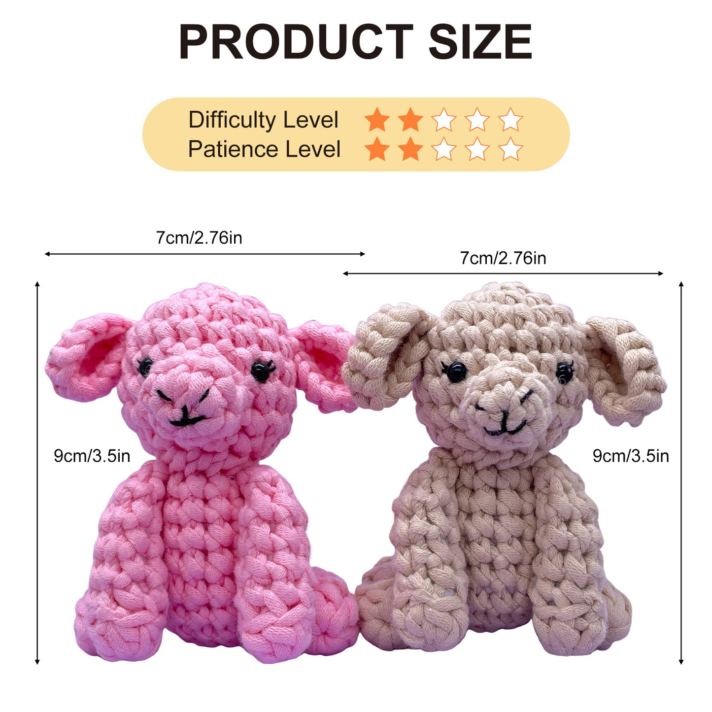 Little Sheep Crochet Kit