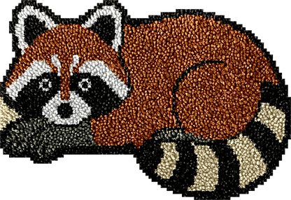 Mischievous Fox Latch Hook Rug Kit