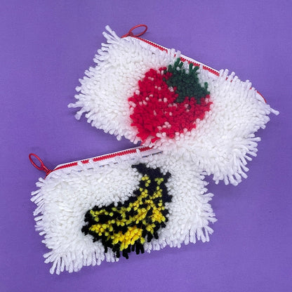 Kits de fermeture à loquet pour trousse à crayons - Fraise, Banane et Cœur