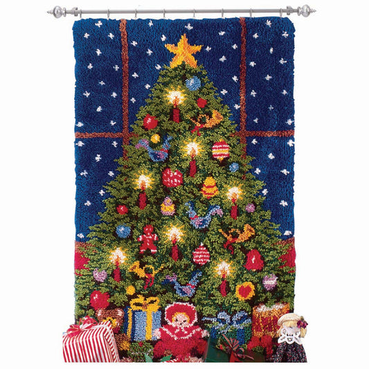 Large Size-Christmas Rug Latch Hook Kits for Beginner