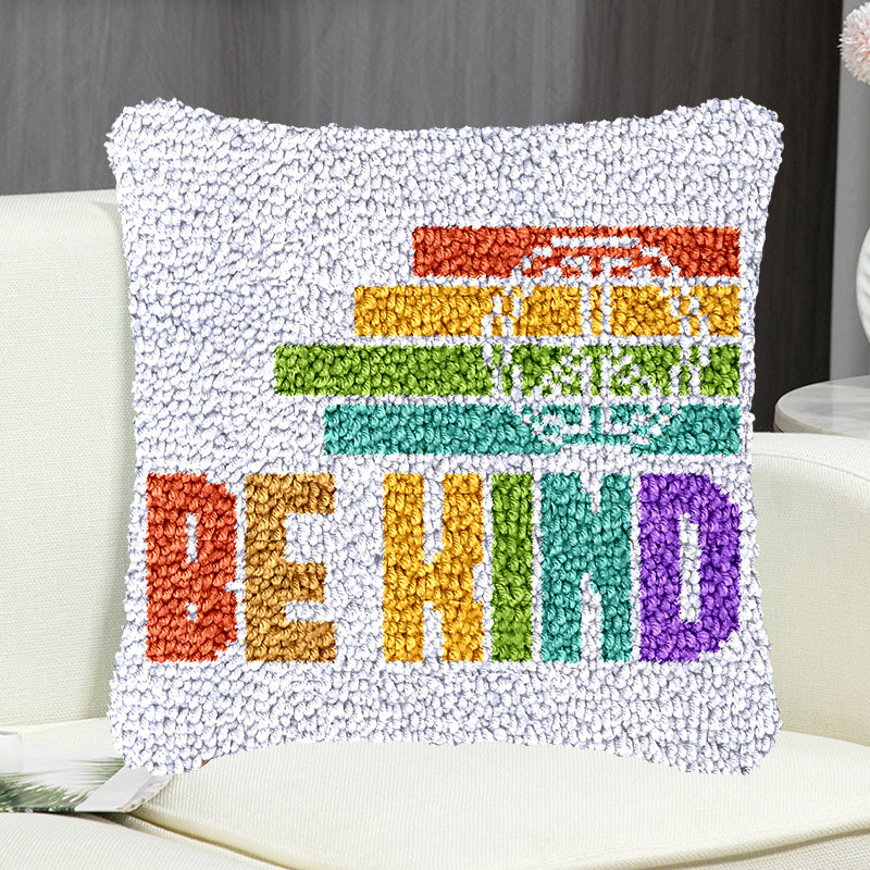 Kit de fermeture à loquet pour taie d'oreiller Be Kind, pour adultes, débutants et enfants 