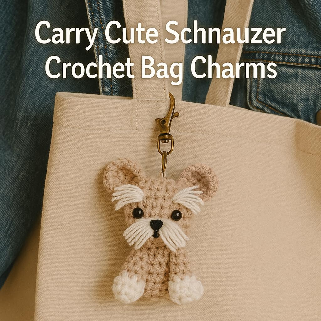 Schnauzer Dog Crochet Kit