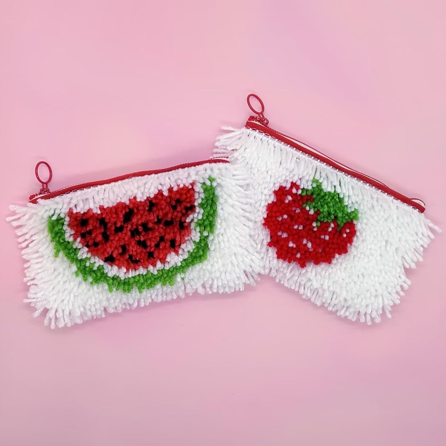 Kits de fermeture à loquet pour trousse à crayons - Fraise, Banane et Cœur