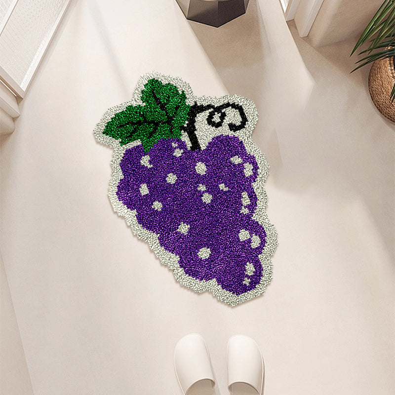Grapes Latch Hook Rug Kit