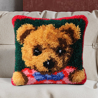 Kits de crochets pour taies d'oreiller Ours en peluche, pour adultes, débutants et enfants