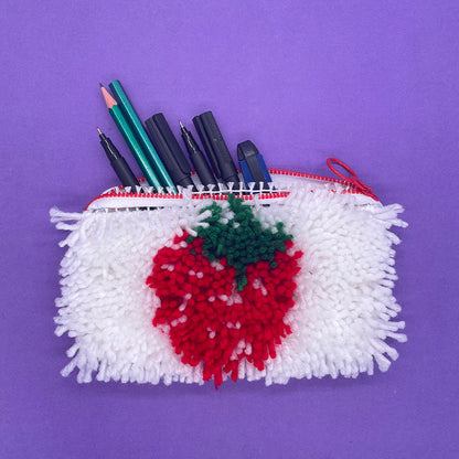 Kits de fermeture à loquet pour trousse à crayons - Fraise, Banane et Cœur