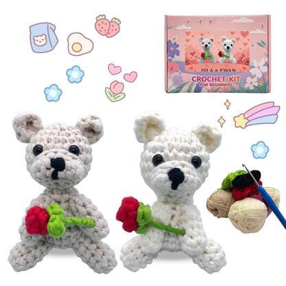 West Highland White Terrier Crochet Kit