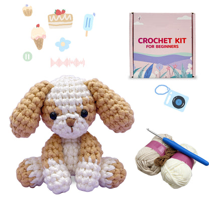 Cute Puppy Crochet Kit