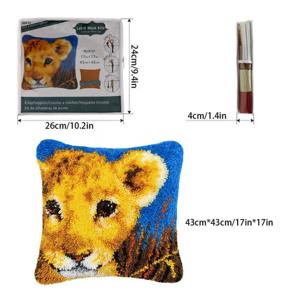 Kits de crochets pour taies d'oreiller Ours en peluche, pour adultes, débutants et enfants