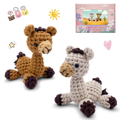 Camel Couple Crochet Kit