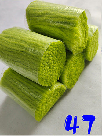 61 couleurs de fil à crochet prédécoupé 4 brins pour projets de loisirs créatifs 