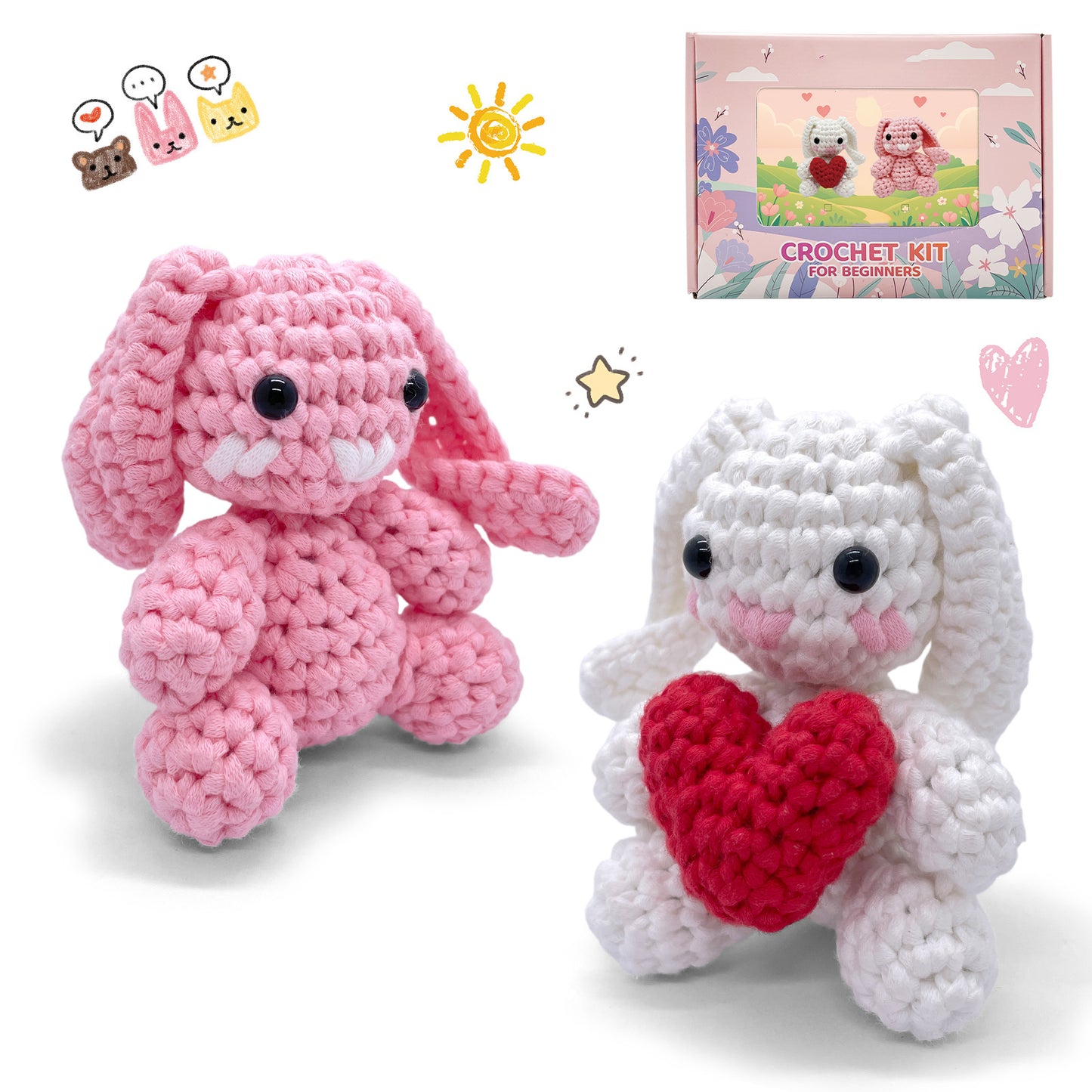 Lovely Bunny Crochet Kit