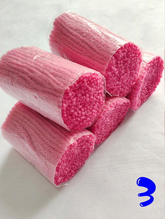 61 couleurs de fil à crochet prédécoupé 4 brins pour projets de loisirs créatifs 