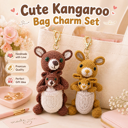 Couple Kangaroos Crochet Kit