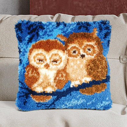 Deux kits de crochets pour taies d'oreiller à motif hibou, pour adultes, débutants et enfants. Convient aux adultes, débutants et enfants. 