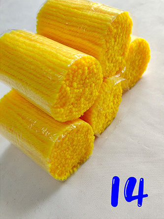 61 couleurs de fil à crochet prédécoupé 4 brins pour projets de loisirs créatifs 