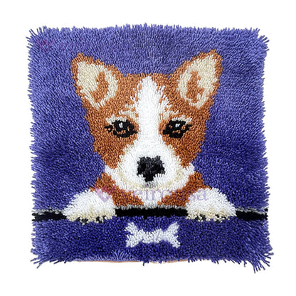 Cachorro Corgi - Kit de almohada con gancho
