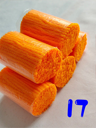 61 couleurs de fil à crochet prédécoupé 4 brins pour projets de loisirs créatifs 