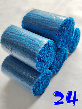 61 couleurs de fil à crochet prédécoupé 4 brins pour projets de loisirs créatifs 