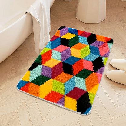 Color Box Rug Latch Hook Kits for Beginners