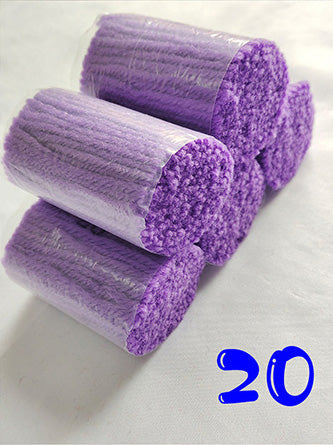 61 couleurs de fil à crochet prédécoupé 4 brins pour projets de loisirs créatifs 