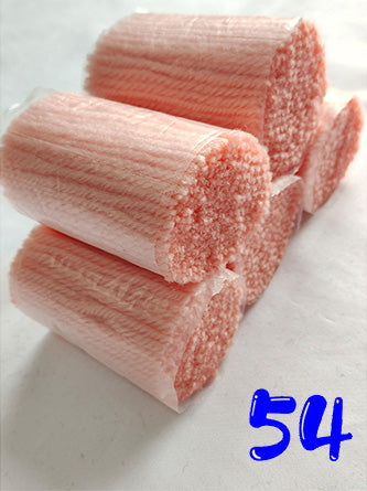 61 couleurs de fil à crochet prédécoupé 4 brins pour projets de loisirs créatifs 