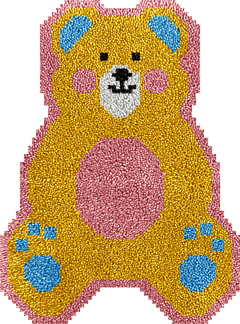 Bear Latch Hook Rug Kit
