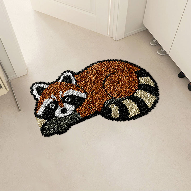 Mischievous Fox Latch Hook Rug Kit