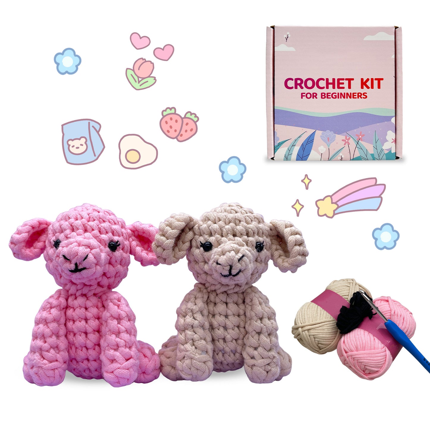 Little Sheep Crochet Kit