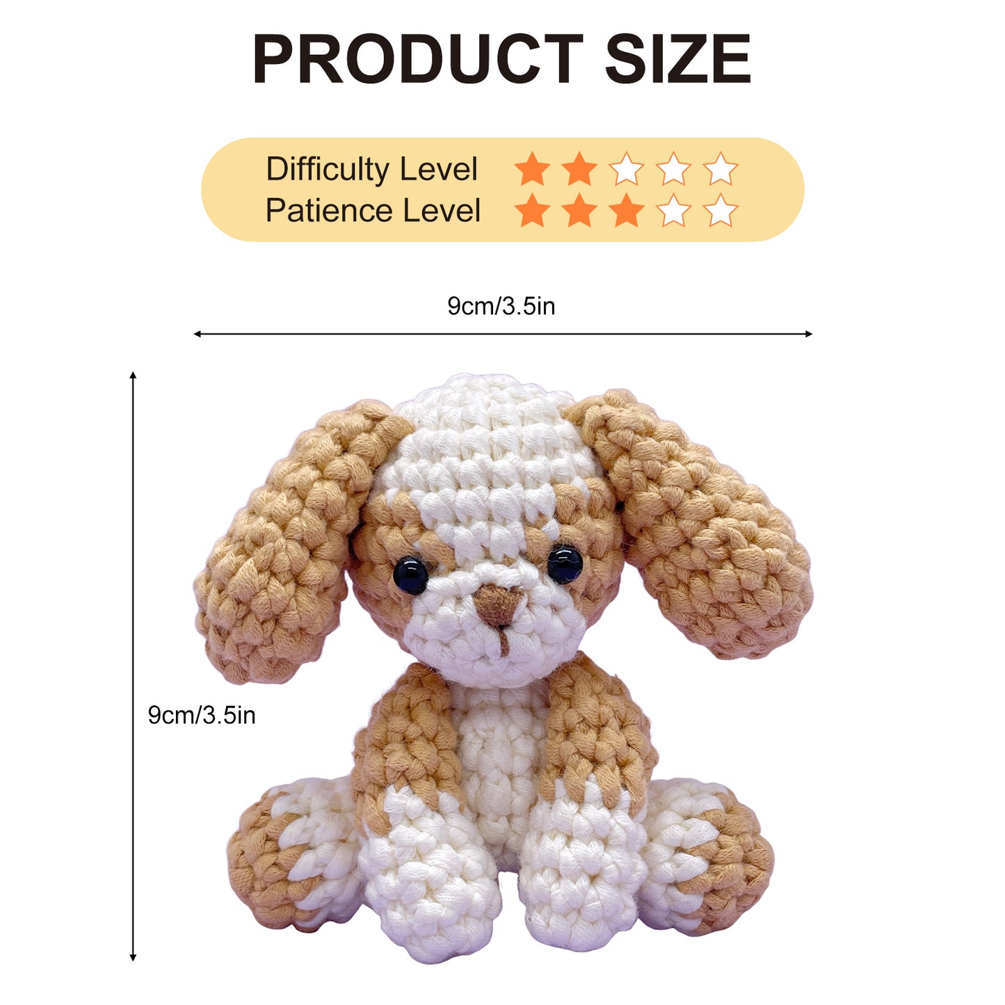 Cute Puppy Crochet Kit