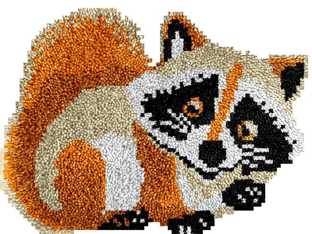 Fox - Kits de crochets pour tapis pour débutants