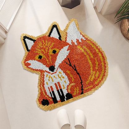 Zorro Naranja - Kit de Alfombra de Gancho