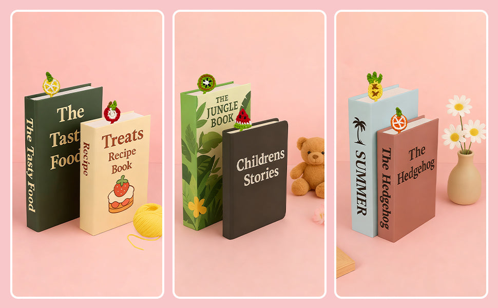 Fruit Bookmarks Crochet Kit