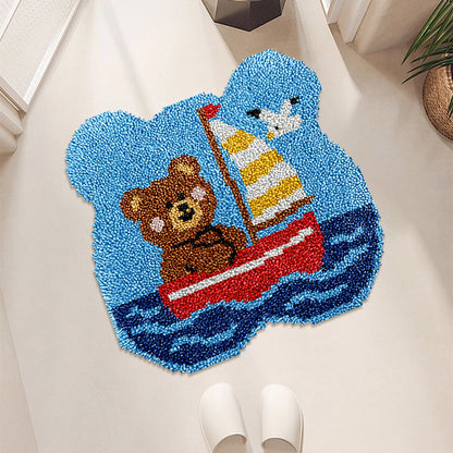 Kit de alfombra de gancho y cierre Little Bear Sailing
